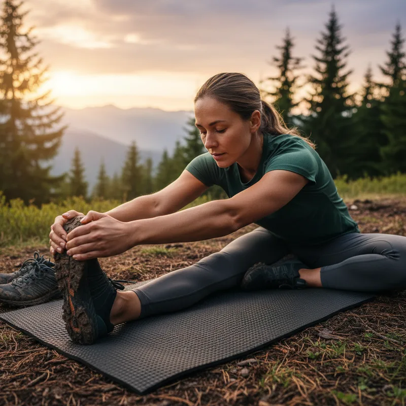 Étirements après trail : 8 exercices pour mieux récupérer